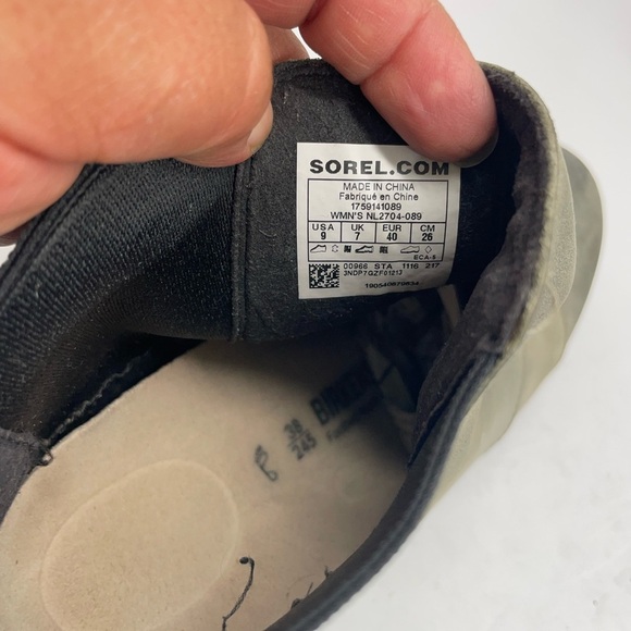 Sorel Women's Gray Wedge Boots - Picture 5 of 6